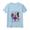Donna Afro Antille Afro-Americano Nato nelle Antille Olandesi - T-shirt con Collo a V per Celebrare la Cultura - Leggera e Taglio Classico