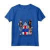 Donna Afro Antille Afro-Americano Nato nelle Antille Olandesi - T-shirt con Collo a V per Celebrare la Cultura - Leggera e Taglio Classico