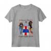 Donna Afro Antille Afro-Americano Nato nelle Antille Olandesi - T-shirt con Collo a V per Celebrare la Cultura - Leggera e Taglio Classico