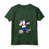 Donna Dabbing Husky Cane Pallavolo Olanda Bandiera Olandese Sport Maglietta con Collo a V - Netherlands Pride Volleyball Shirt for Fans and Players
