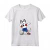 Donna Dabbing Husky Cane Pallavolo Olanda Bandiera Olandese Sport Maglietta con Collo a V - Netherlands Pride Volleyball Shirt for Fans and Players