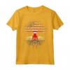 Le Radici delle Antillei Coltivate Americane - Orgoglio Nazionale T-shirt Bandiera Calcio - Ideale come Regalo Souvenir