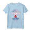 Le Radici delle Antillei Coltivate Americane - Orgoglio Nazionale T-shirt Bandiera Calcio - Ideale come Regalo Souvenir