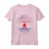 Le Radici delle Antillei Coltivate Americane - Orgoglio Nazionale T-shirt Bandiera Calcio - Ideale come Regalo Souvenir