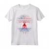 Le Radici delle Antillei Coltivate Americane - Orgoglio Nazionale T-shirt Bandiera Calcio - Ideale come Regalo Souvenir