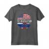 Duel Flag Design - T-shirt Orgoglio Nazionale con Bandiere di Calcio - Ideale come Regalo Souvenir