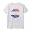 Duel Flag Design - T-shirt Orgoglio Nazionale con Bandiere di Calcio - Ideale come Regalo Souvenir