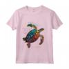 St. Maarten Antille Marine Tribali - Maglia a Manica Lunga - Tartaruga Marina - Ideale per Viaggiatori e Amanti della Vela