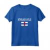 Maglietta con Bandiera delle Antille Olandesi - Felpa con Cappuccio per Mostrare l'Orgoglio Nazionale - Ideale come Regalo Souvenir Calcio