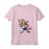 Donna Dabbing Unicorno Olanda Pallavolo - Bandiera Olandese Sport Maglietta con Collo a V - Maglia Pallavolo per Orgogliosi Tifosi della Squadra Olandese