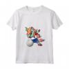 Donna Dabbing Unicorno Olanda Pallavolo - Bandiera Olandese Sport Maglietta con Collo a V - Maglia Pallavolo per Orgogliosi Tifosi della Squadra Olandese