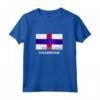 Maglia a Manica Willemstad Antille Olandesi - Souvenir Distressed Bandiera Uomo Donna - Acquista Online