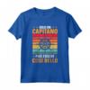 Barca Capitano Solo Un Capitano Può Essere Così Bello Barche Maglietta - Regalo Divertente per Amanti della Nautica