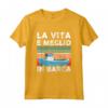 Capitani di Navi Uomini Nautica - Maglietta Divertente per Amanti del Mare - Regalo Compleanno Ideale