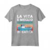 Capitani di Navi Uomini Nautica - Maglietta Divertente per Amanti del Mare - Regalo Compleanno Ideale