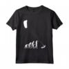 Kiting Evolution Kite Surf Kitesurf Maglietta - Stile Retro Vintage - Accessori per Kitesurf e Windsurf