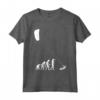 Kiting Evolution Kite Surf Kitesurf Maglietta - Stile Retro Vintage - Accessori per Kitesurf e Windsurf