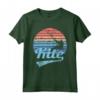 AQUILONE Kitesurf Kiteboarding Kitesurf Surf Vintage Retro Maglietta - Ride the Wind - Regalo Unico per Amanti del Kitesurf