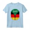 Arabia Saudita Germania Bandiera Tedesco Zipper Maglietta - Mix Heritage Design - Ideale Regalo per Patrioti Sauditi e Tedeschi