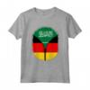 Arabia Saudita Germania Bandiera Tedesco Zipper Maglietta - Mix Heritage Design - Ideale Regalo per Patrioti Sauditi e Tedeschi