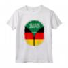 Arabia Saudita Germania Bandiera Tedesco Zipper Maglietta - Mix Heritage Design - Ideale Regalo per Patrioti Sauditi e Tedeschi
