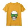 Donna Arabia Saudita Bandiera Paese Sugar Skull Saudi Arabia Radici Maglietta con Collo a V - Mostra le Tue Radici con Stile Patriottico