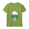 Donna Arabia Saudita Bandiera Paese Sugar Skull Saudi Arabia Radici Maglietta con Collo a V - Mostra le Tue Radici con Stile Patriottico