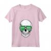 Donna Arabia Saudita Bandiera Paese Sugar Skull Saudi Arabia Radici Maglietta con Collo a V - Mostra le Tue Radici con Stile Patriottico
