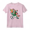 Tamponando Unicorno - Maglietta Calcio Arabia Saudita con Grafica Unicorno Hip Hop - Regalo Compleanno o Natale per Fan della Squadra