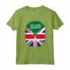 Arabia Saudita Bandiera britannica - Arabia Saudita Gran Bretagna UK Zipper Maglietta - Cuore Arabia Saudita Britannica - Regalo Unico per Uomini, Donne, e Bambini