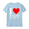 I Love Saudi Arabia Tee - I Heart Arabia Saudita Maglietta - Acquista Online la Tua Maglietta con Slogan Arabia Saudita