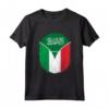 Arabia Saudita Italia Bandiera - Maglietta Zipper Mista per Amanti Italia e Arabia Saudita - Regalo Unico per Tutti