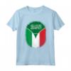 Arabia Saudita Italia Bandiera - Maglietta Zipper Mista per Amanti Italia e Arabia Saudita - Regalo Unico per Tutti