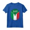 Arabia Saudita Italia Bandiera - Maglietta Zipper Mista per Amanti Italia e Arabia Saudita - Regalo Unico per Tutti