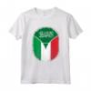 Arabia Saudita Italia Bandiera - Maglietta Zipper Mista per Amanti Italia e Arabia Saudita - Regalo Unico per Tutti