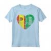 Arabia Saudita Saudi Bandiera Spagnola Cuore | Spagna Flag Roots Maglietta - Design Vintage per Uomo, Donna e Bambini