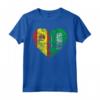 Arabia Saudita Saudi Bandiera Spagnola Cuore | Spagna Flag Roots Maglietta - Design Vintage per Uomo, Donna e Bambini