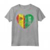 Arabia Saudita Saudi Bandiera Spagnola Cuore | Spagna Flag Roots Maglietta - Design Vintage per Uomo, Donna e Bambini