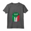 Donna Arabia Saudita Italia Bandiera - Zipper Maglietta con Collo a V - Regalo Unico per Amanti delle Culture