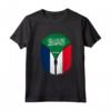 Arabia Saudita Francia - Bandiera Arabia Saudita Francese Zipper Maglietta - Perfetto Regalo per Mostrare l'Orgoglio Nazionale