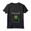 Arabia Saudita sta chiamando e devo andare - T-shirt Bandiera Arabia Saudita - Ideale come Souvenir Patriottico