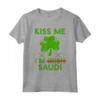 Kiss Me I'm Saudi - Divertente Maglietta per la Festa di San Patrizio in Arabia Saudita - Celebra con Stile!