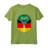 Arabia Saudita Germania Bandiera Arabia Saudita Tedesco Zipper Maglietta - Mix Hispanic Heritage Design - Regalo Unico per Appassionati di Calcio