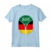Arabia Saudita Germania Bandiera Arabia Saudita Tedesco Zipper Maglietta - Mix Hispanic Heritage Design - Regalo Unico per Appassionati di Calcio