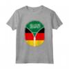 Arabia Saudita Germania Bandiera Arabia Saudita Tedesco Zipper Maglietta - Mix Hispanic Heritage Design - Regalo Unico per Appassionati di Calcio