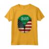 Arabia Saudita Bandiera USA - Zipper Maglietta Mix Heritage Design - Regalo per Heritage Misto Americano-Saudita