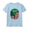 Arabia Saudita Bandiera USA - Zipper Maglietta Mix Heritage Design - Regalo per Heritage Misto Americano-Saudita