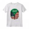Arabia Saudita Bandiera USA - Zipper Maglietta Mix Heritage Design - Regalo per Heritage Misto Americano-Saudita