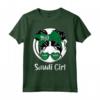 Ragazza Saudita Bandiera dell'Arabia Saudita - Maglietta Patriottica per Ragazze e Adolescenti - Ideale per Regali di Compleanno o Natale