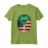 Arabia Saudita Bandiera USA - Zipper Maglietta Mix Heritage Design - Ideale Regalo per Americani e Sauditi